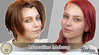 Tutorial || Feminine to Masculine - Makeup