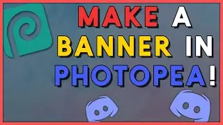 FREE BANNER | PHOTOPEA BANNER WALKTHROUGH GUIDE