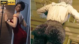 Who's Thicker? Ada Wong Vs Ashley Graham ( Thicc Cakes! ) - Resident Evil 4 Remake PS5 4K 60FPS HDR