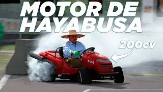 PREPAREI UM CORTADOR DE GRAMA PRA DRIFT 🤣