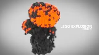 Lego Explosion - Houdini R&D