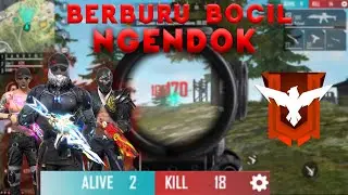 3 Batang Berburu Player Ngendok Di Bermuda|Free fire Battlegrounds