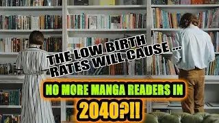 [Manga Column] How The low birthrate problems impact the manga industry.