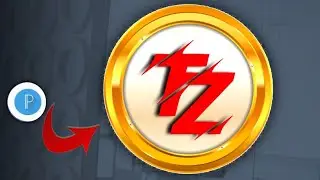 How to make 3D professional logo for YouTube channel in pixellab on mobile || logo Kaisa banien