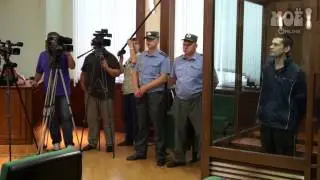 Белгородский стрелок Сергей Помазун даёт показания в суде