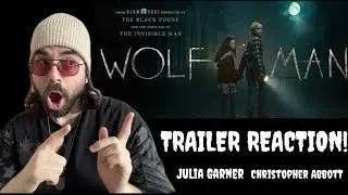 Wolf Man 2025 Official Trailer REACTION Julia Garner Christopher Abbott Blumhouse