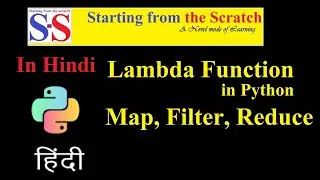 Lambda Function in Python | Map | Filter | Reduce | Python Programming in Hindi | Python Basics