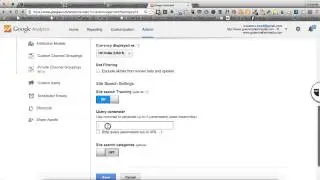 Setting up Site Search in Google Analytics