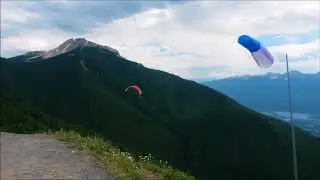 Paraglider Launch