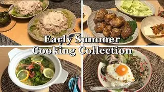 Favorite Home Cooking for Early Summer | cooking asmr, japanese cooking