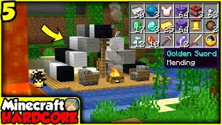 EPIC Loot on My Camping Adventure in Hardcore Minecraft | Episode 5 (Let's Play)