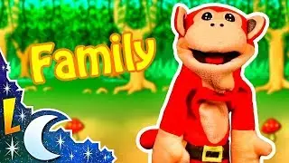 Inglés para Niños con El Mono Silabo - La Familia - Lunacreciente