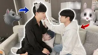 I Dressed Up As A Wolf Boy Prank [Gay Couple Lucas&Kibo BL]