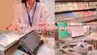 Một tuần học tập NĂNG SUẤT của sinh viên đại học (♡ ˙︶˙ ♡) cày bài luận, đọc hơn 100 trang tài liệu