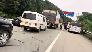 TIR KAZASI @ ESPİYE - KEŞAP ARASI