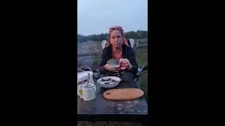 Жареные караси на костре. Косточек нет!