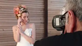 Sesión de Moda de vestidos nupciales con Profoto