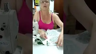 Pillow cover without a zipper. Easy and quick. 