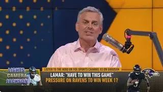 THE HERD | Colin Cowherd RIPS Lamar Jackson, "He Falls Off A CLIFF Vs Mahomes" Baltimore Ravens, NFL