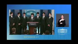 Press Briefing by Press Secretary Karine Jean-Pierre Featuring BTS #bts #btsarmy #chaeunwoo #btsv