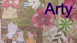 Come Craft with me, Art Journalling using 2 kits😍@ShinySilvertreasures