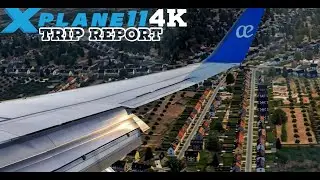 X-Plane 11 4K Trip Report: Milan - Rome/Reshade - Ortho4XP - UltraRealistic/ 4K@60fps