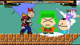 Mugen request: Mario and Blossom vs Chloe and Kyle