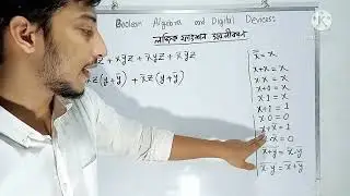 HSC ICT লজিক ফাংশন সরলীকরণ অধ্যায় ৩.২