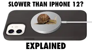 iPhone 12 Mini MagSafe Charger is SLOWER