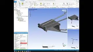 Transient Structural analysis on Paper Clip || Ansys Workbench