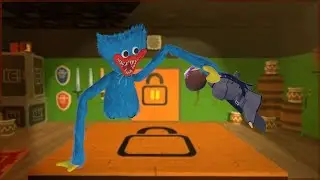 How did he get in here?!  | Huggy Wuggy | Rec Room