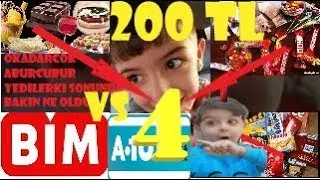 A101 VS BİM 4 200 TL ABUR CUBUR ALDIK HANGİSİ DAHA LEZZETLİ DENEDİK SİZİN İÇİN ÇOCUK LAR çikolata