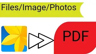 Free Convert image to pdf without app ||How to convert photo to pdf file