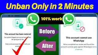 This account cannot use Whatsapp due to spam solution 2023🔥 | How to Unbanned Whatapp Number