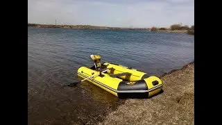 Лодочный мотор из бензопилы Урал 5лс и ноги Кама