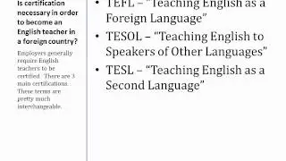 3 Main Certifications to Teach English Abroad
