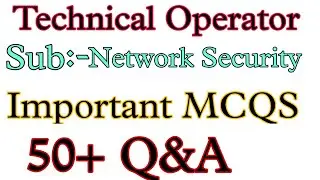 Gujarat Police Technical Operator Questions 2022 | Network Security mcqs for TO Exam 2022