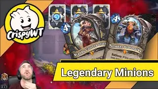 Hearthstone Legendary Minions Only - Cheating out Vanndar for 1 mana in this Highlander Rogue Deck!
