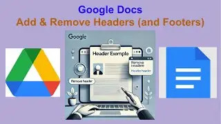 Google Doc Header and Footers