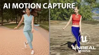 Unreal Engine 5.6 - Metahuman Body Motion Capture AI - Tutorial