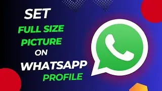 How To Fit Full Picture in WhatsApp Profile Photo 2025 (No Cropping)