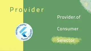 Flutter provider (Selector) part #3 (عربي)