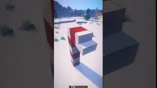 Minecraft: Giant Candy Cane 