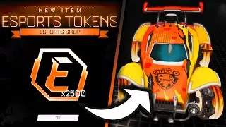 Every *NEW* (Away) Esports Decal In The Rocket League Item Shop!