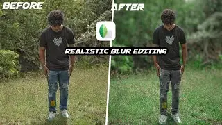 REALISTIC BLUR PHOTO EDITING #snapseed #blurphotoediting #snapseedphotoediting