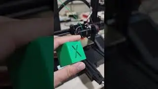Ender 3 Biqu H2 Klipper Test. 150mms 200% calibration cube. Pressure advance tuned no input shaper.