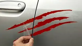 Шевроле Кобальт наклейки из Китая. Скрыл коцыки😉