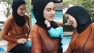 Baby Air Anak Irish Bella yang Makin Pintar Berenang, Makin Besar, Makin Gemes