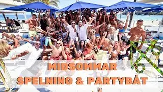 VLOGG | Midsommar, spelning & partybåt! | Magaluf DEL 2