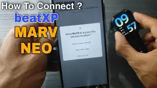 How To Connect BeatXP MARV NEO Smartwatch ? Tutorial by Jugadu Ladka